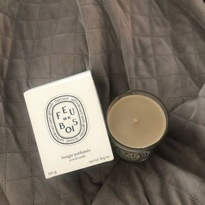 Diptyque bougie parfumee candle wood fire